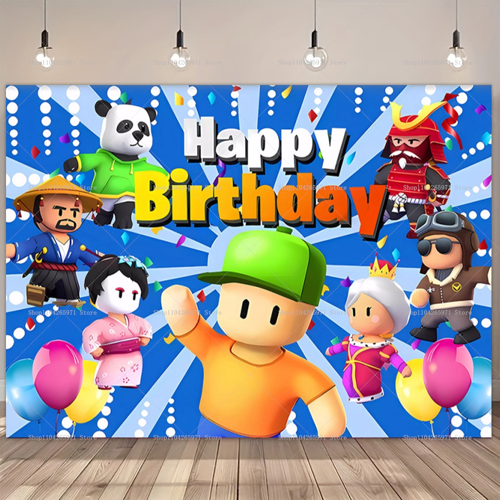 Stumble Guys Theme Birthday Pa - Baby Food Processor 评论和价格
