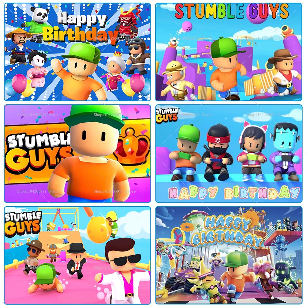 Stumble Guys Theme Birthday Pa - Baby Food Processor 评论和价格