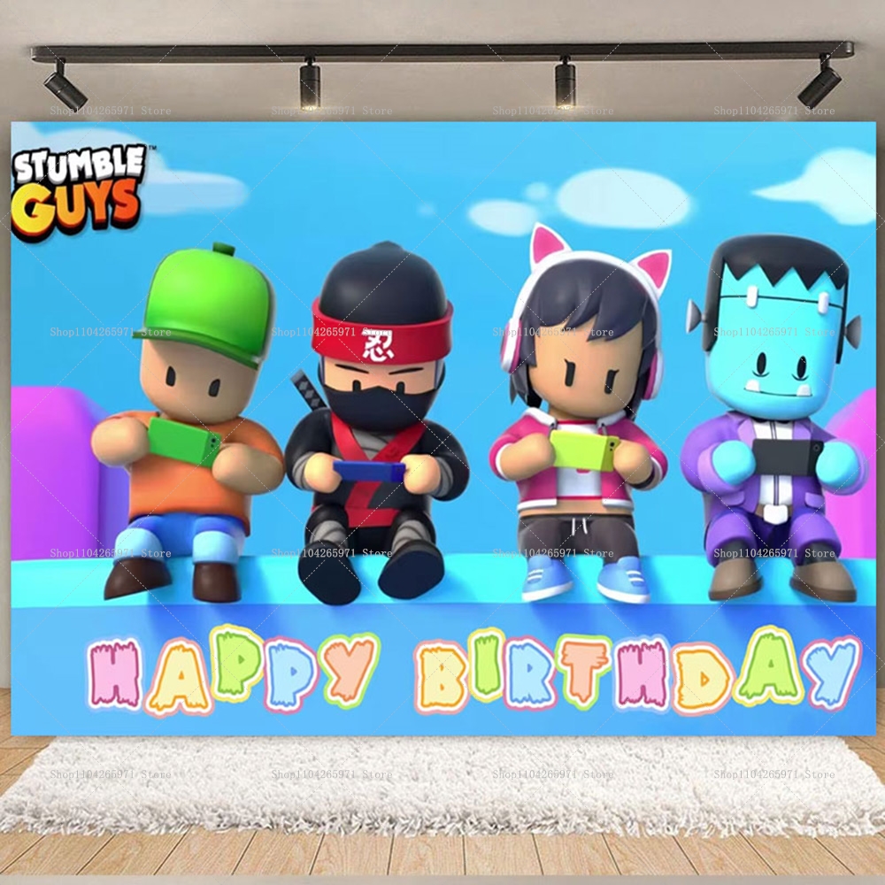 Stumble Guys Theme Birthday Pa - Baby Food Processor 评论和价格