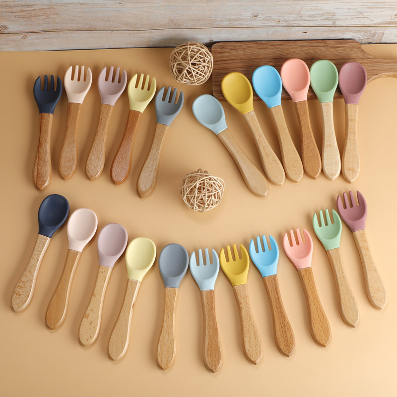 TYRY.HU 1Set Baby Silicone For - Baby Food Utensil 评论和价格