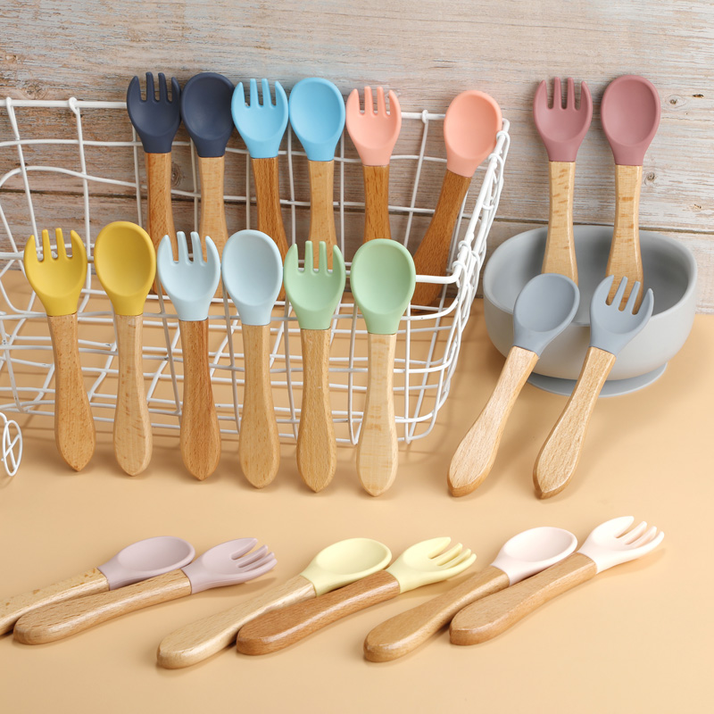 TYRY.HU 1Set Baby Silicone For - Baby Food Utensil 评论和价格