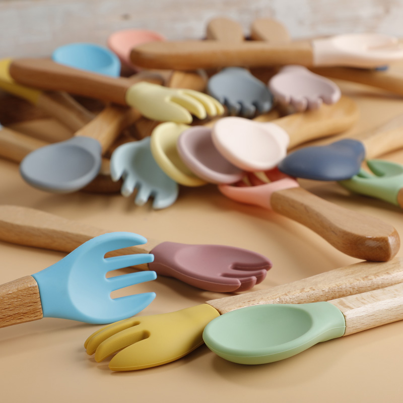 TYRY.HU 1Set Baby Silicone For - Baby Food Utensil 评论和价格