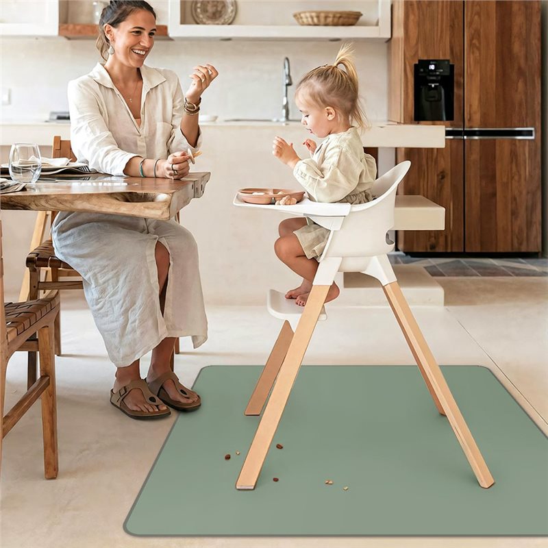 ABUM-For Under High Chair Baby - Highchair Splash Mat 评论和价格