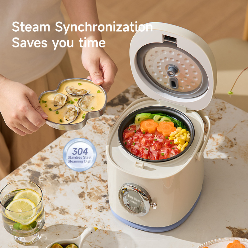 Electric Rice Cooker 1.2L Mini - Baby Rice Food 评论和价格