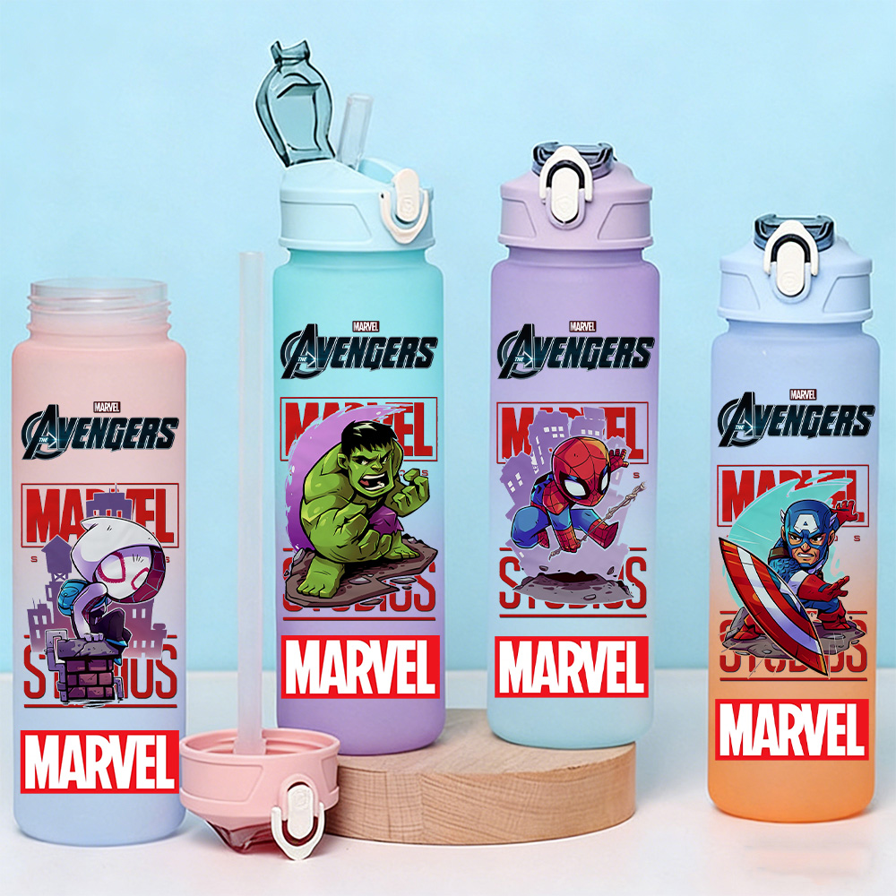 Marvel Q Version 750ML Large C - Training Cup Straw 评论和价格