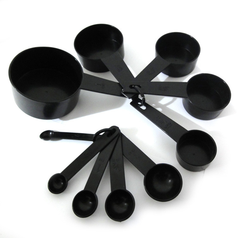 10PCS Black Set Plastic Measur - Baby Food Oatmeal 评论和价格