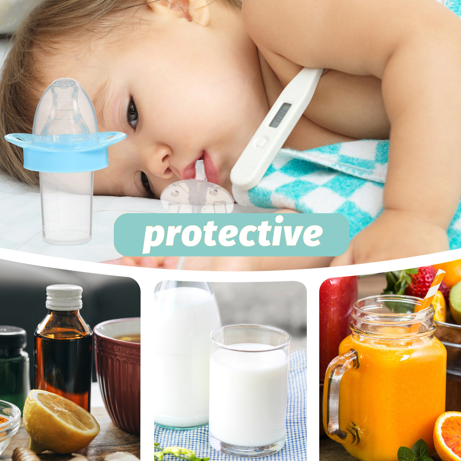 2pcs Baby Pacifier Feeder Medi - Baby Food Set 评论和价格