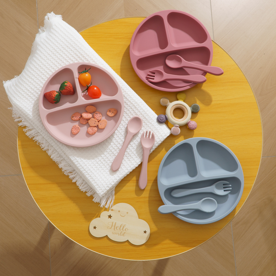 3PCS Children's Tableware Set  - Baby Food Bites 评论和价格