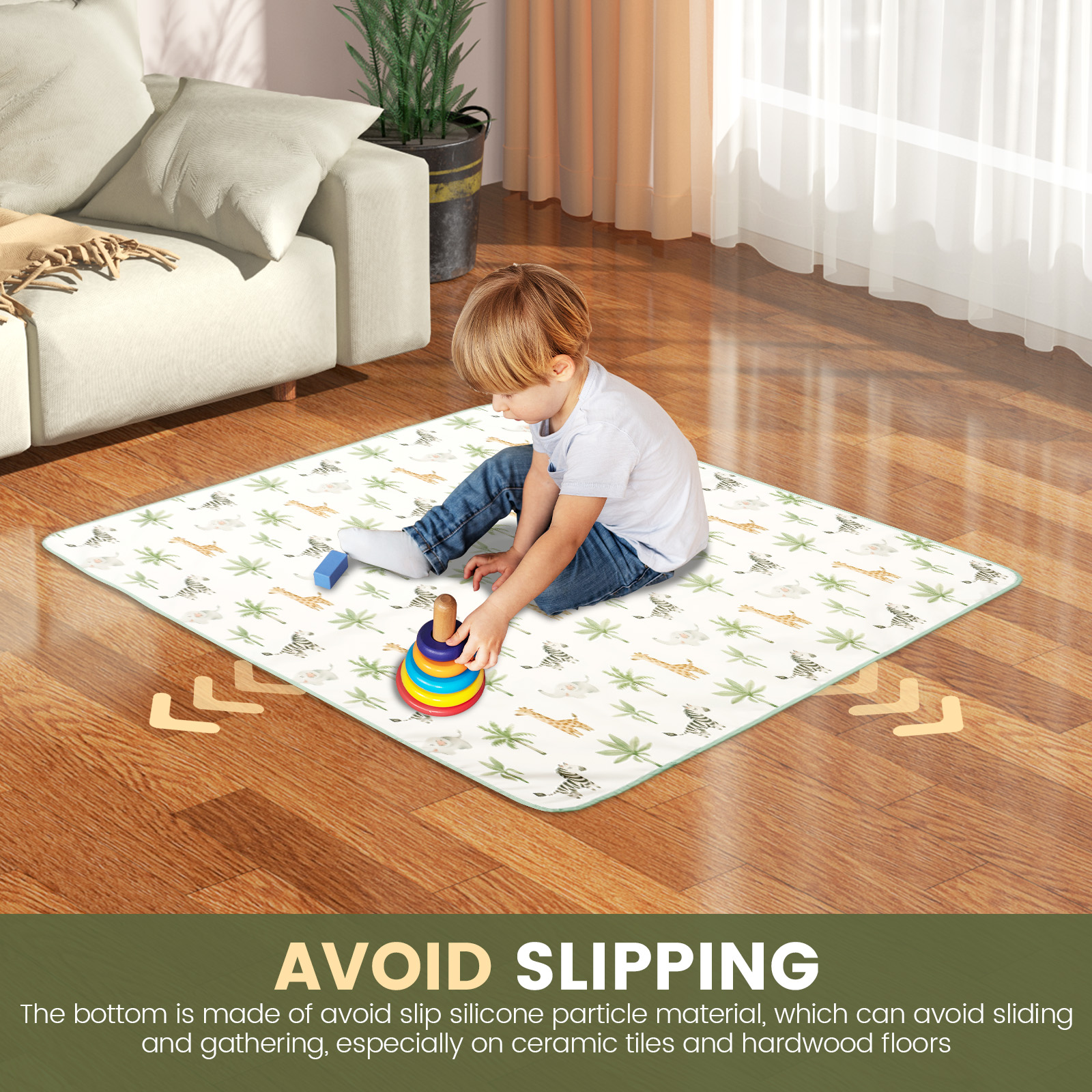 Polyester Food Splash Chair Ma - Highchair Splash Mat 评论和价格