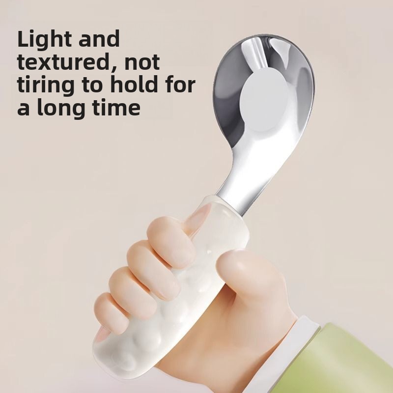 Stainless Steel Baby Fork And  - Baby Food Utensils Set 评论和价格