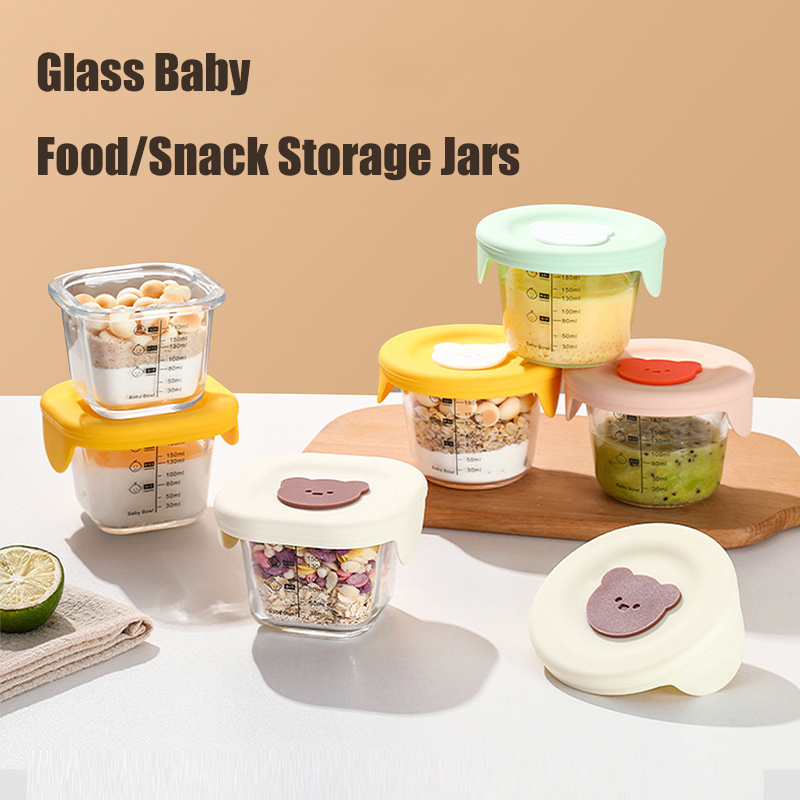 180ml Glass Baby Food Storage  - Baby Food Glass Jar 评论和价格