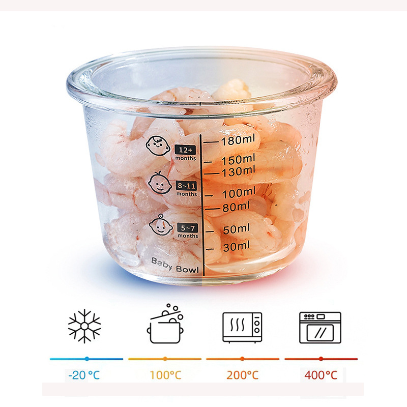 180ml Glass Baby Food Storage  - Baby Food Glass Jar 评论和价格