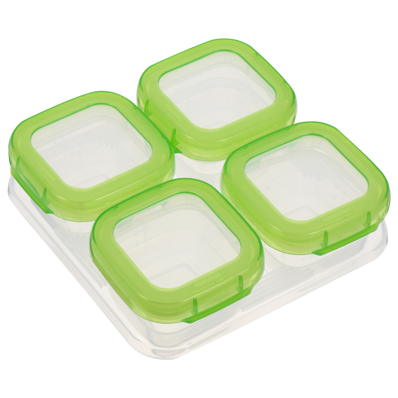 4Pcs Baby Food Storage Contain - Baby Food Set 评论和价格