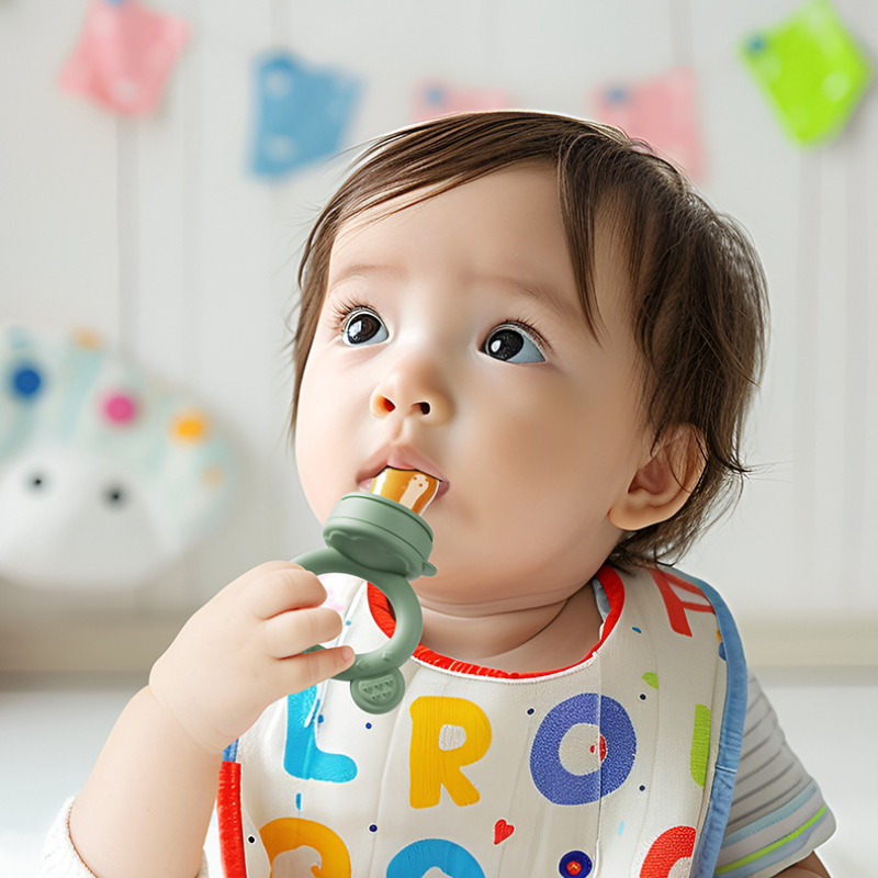 Baby Pacifier Fruit Feeder Wit - Baby Food Bites 评论和价格