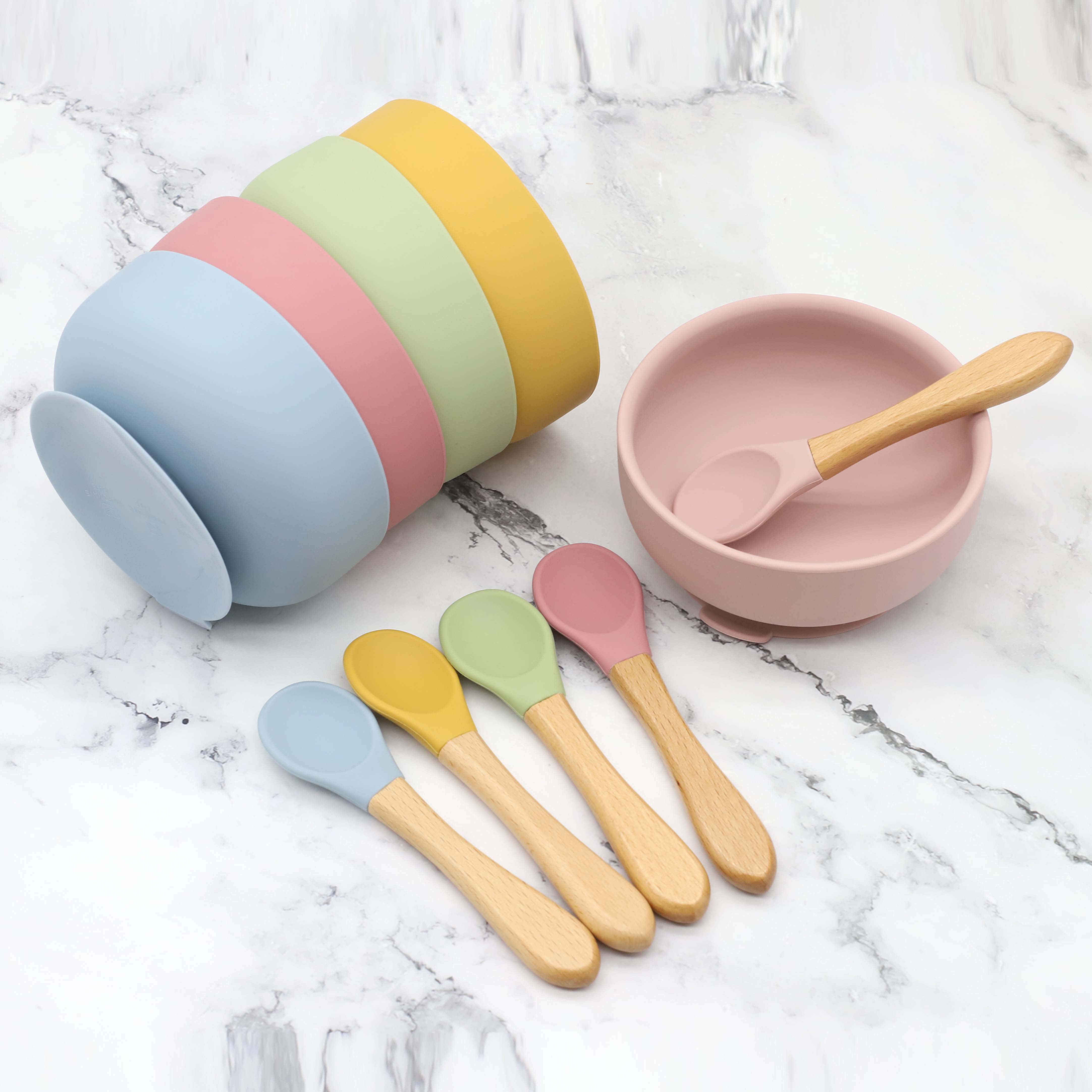 Silicone bowl with suction cup - Baby Food Bites 评论和价格
