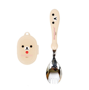 Rilakkuma Spoon Fork Integrate - Baby Food Utensil 评论和价格