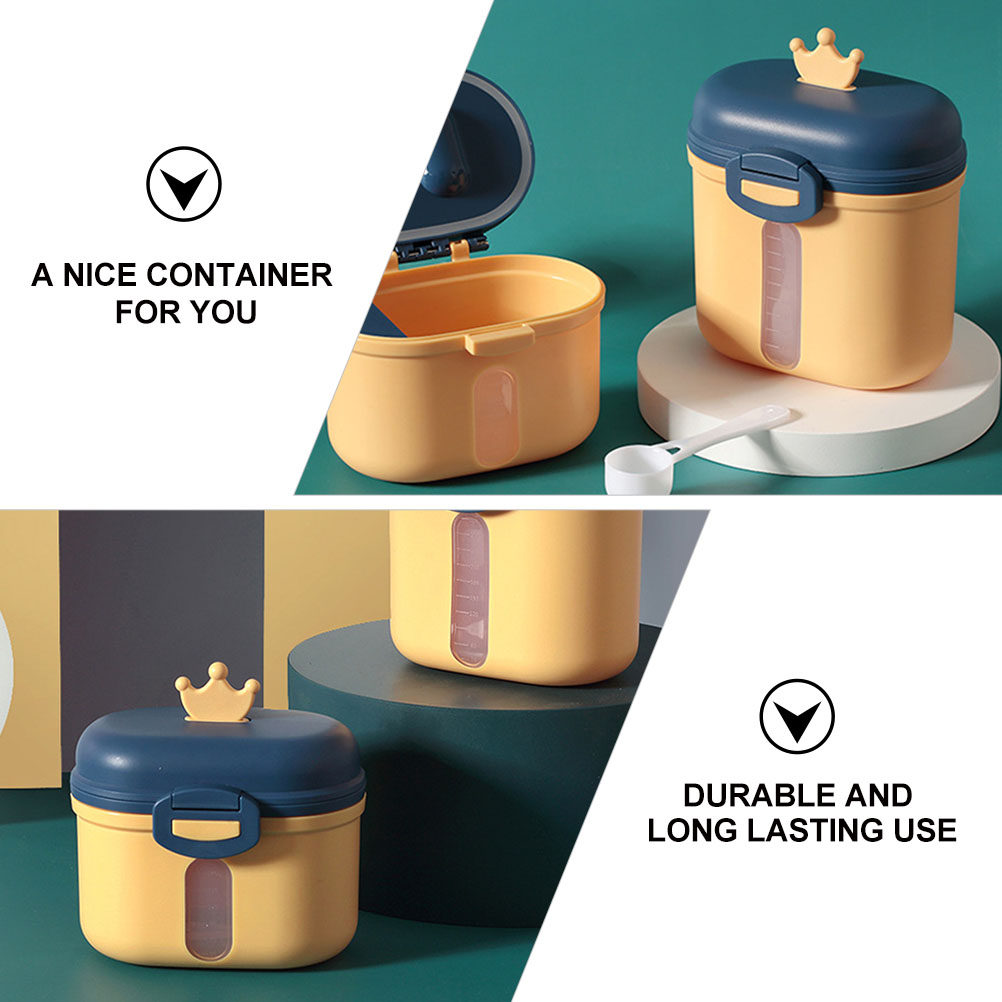 1Set Milk Powder Box Portable  - Snack Container Travel 评论和价格
