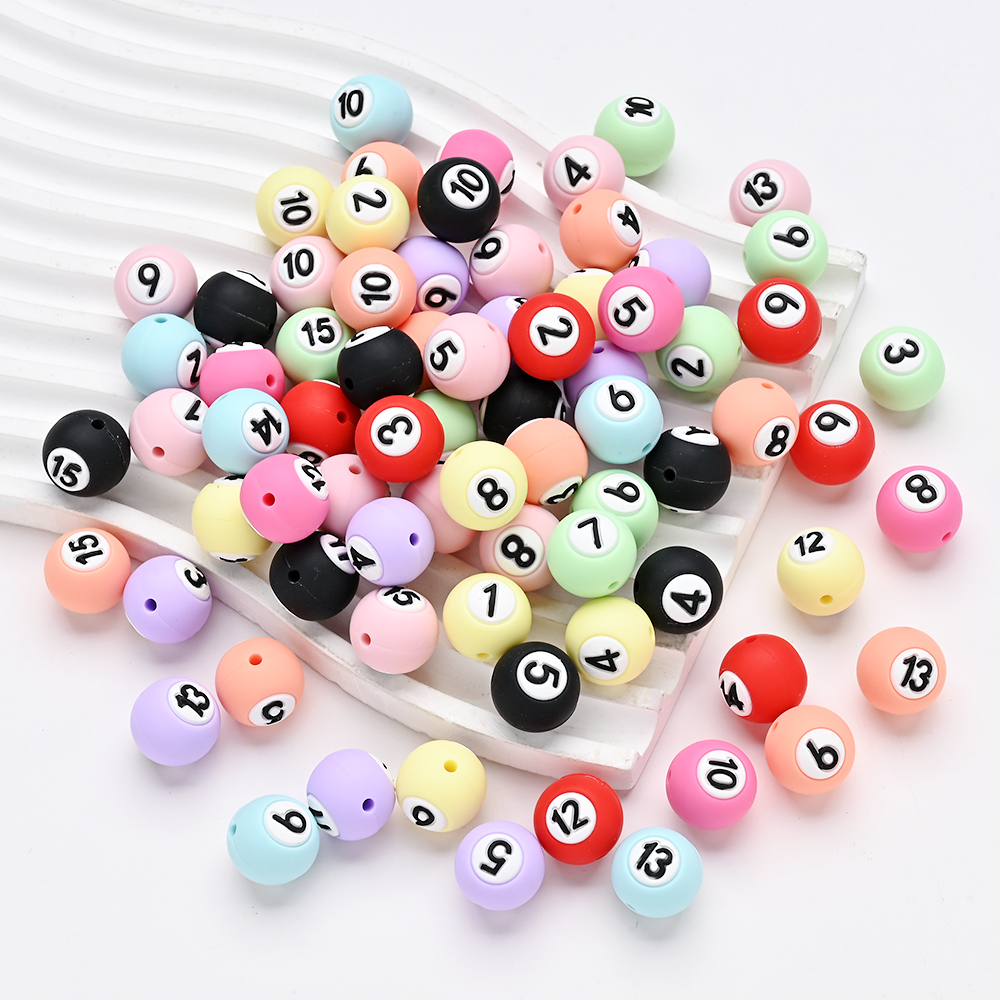 15Pcs 15mm Silicone Round Bead - Baby Food Processor 评论和价格