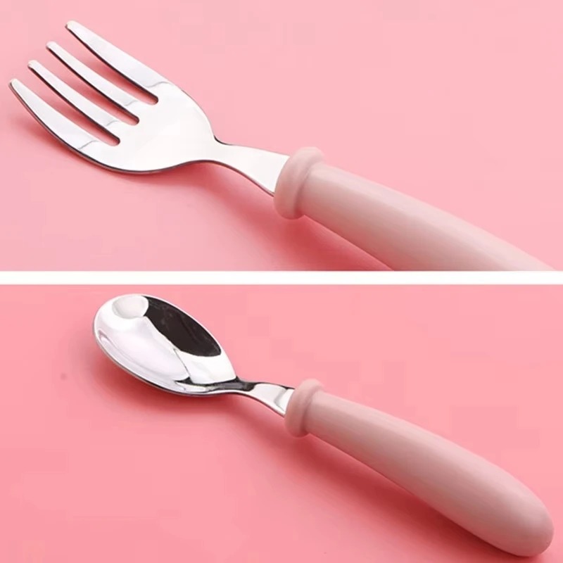 Stainless Steel Baby Gadgets T - Baby Food Utensils Set 评论和价格