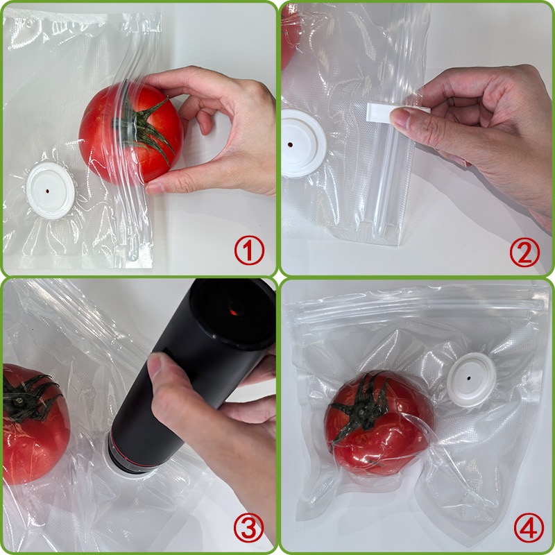 New Reusable Air Vacuum Storag - Food Pouch Reusable 评论和价格