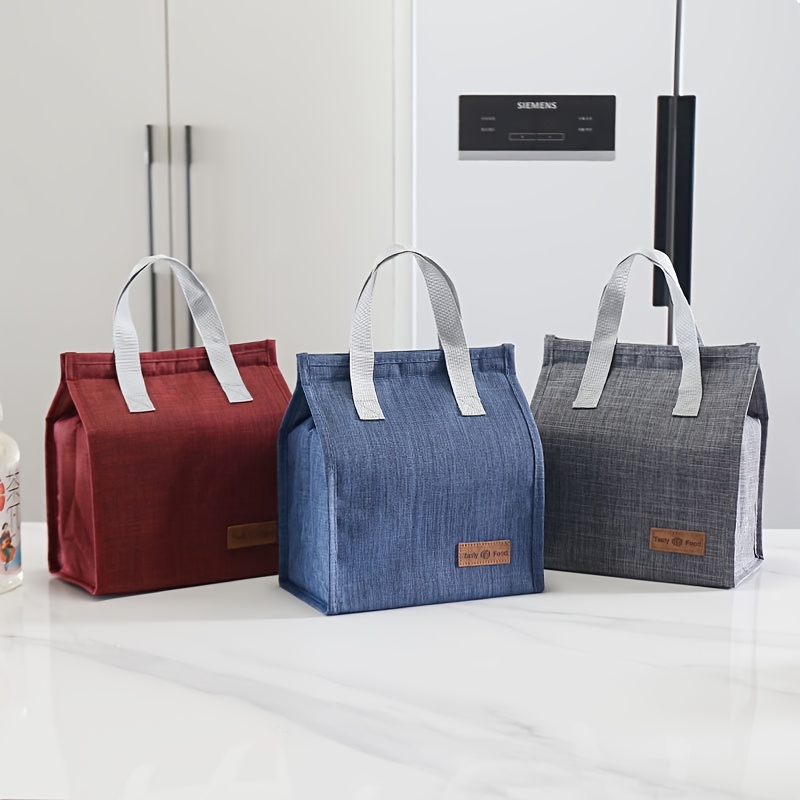Lunch Bag Thermal Insulation L - Food Pouch Reusable 评论和价格
