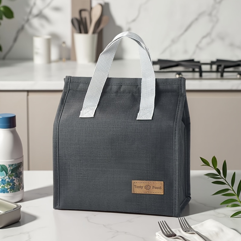 Lunch Bag Thermal Insulation L - Food Pouch Reusable 评论和价格