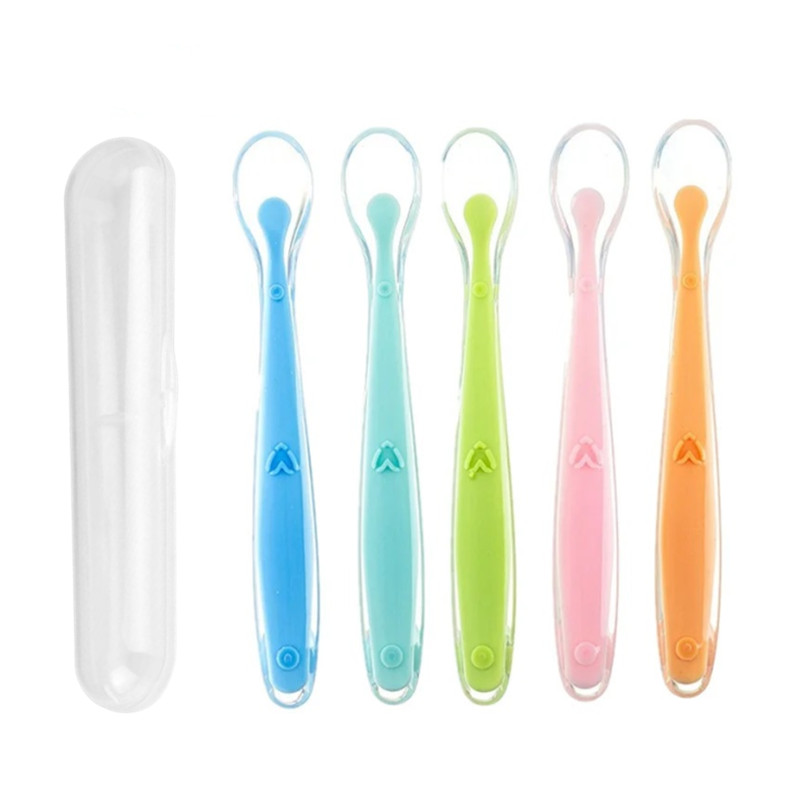 BPA Free Baby Silicone Spoons  - Baby Food Utensil 评论和价格