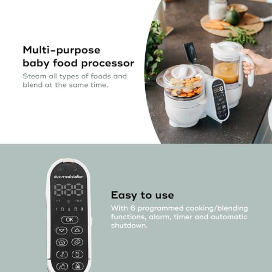 Duo Meal Station 6-in-1: Multi - Baby Food Processor 评论和价格