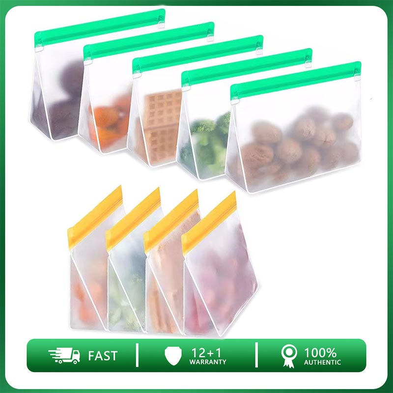 Reusable Food Storage Bag Upgr - Food Pouch Reusable 评论和价格
