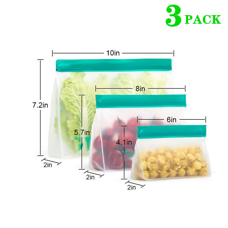 Reusable Food Storage Bag Upgr - Food Pouch Reusable 评论和价格