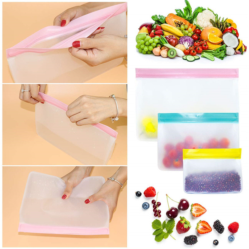 Reusable Food Storage Bag Upgr - Food Pouch Reusable 评论和价格