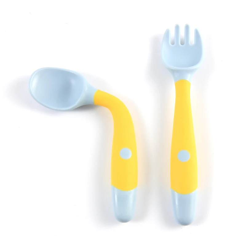 1 pair Silicone Spoon for Baby - Baby Food Bites 评论和价格