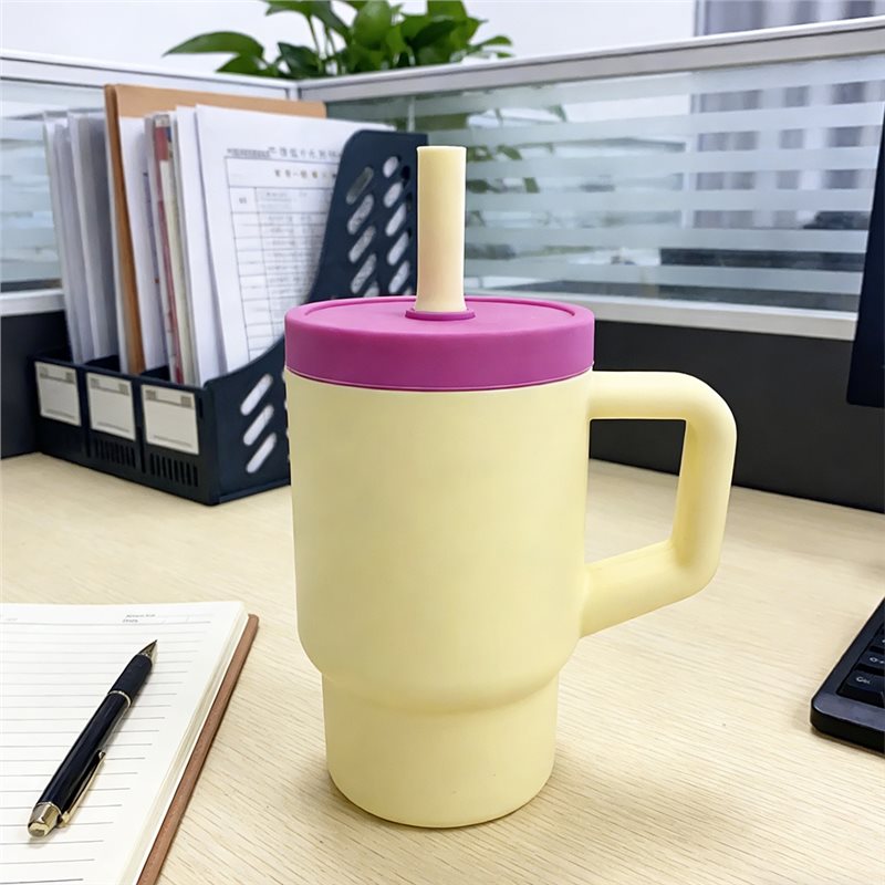 AB66-With Straw And Handle Min - Training Cup Straw 评论和价格