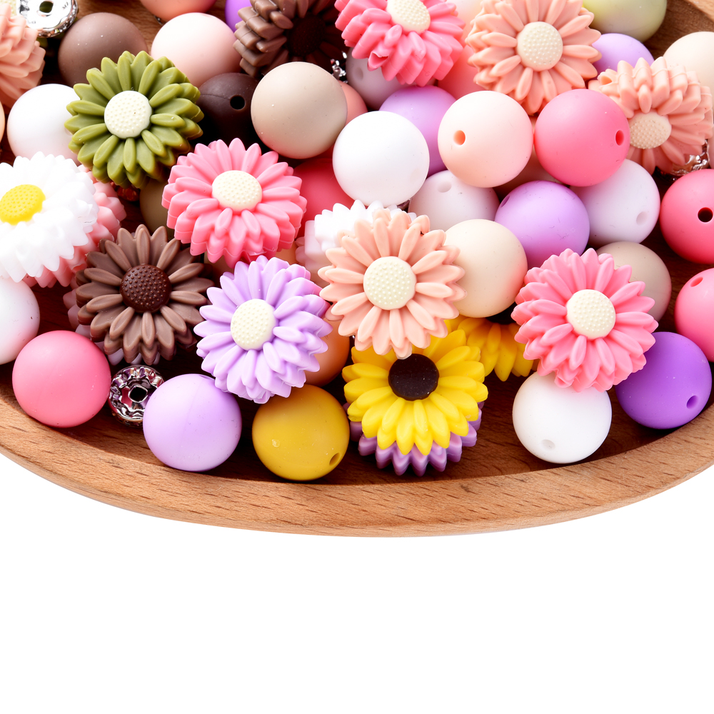 30Pcs Silicone Beads Round Bea - Baby Food Set 评论和价格
