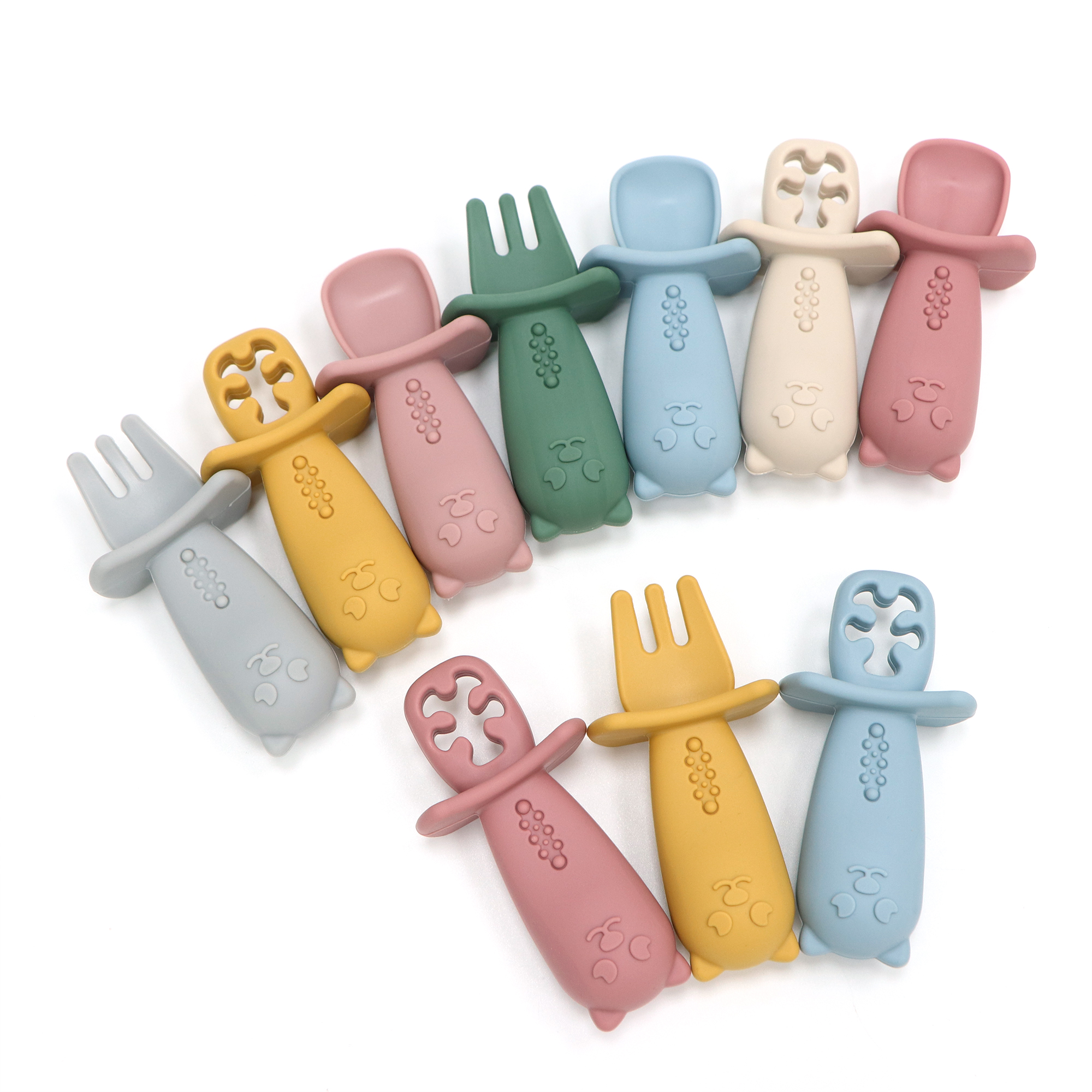 3-piece Baby First Stage Indep - Baby Food Utensils Set 评论和价格