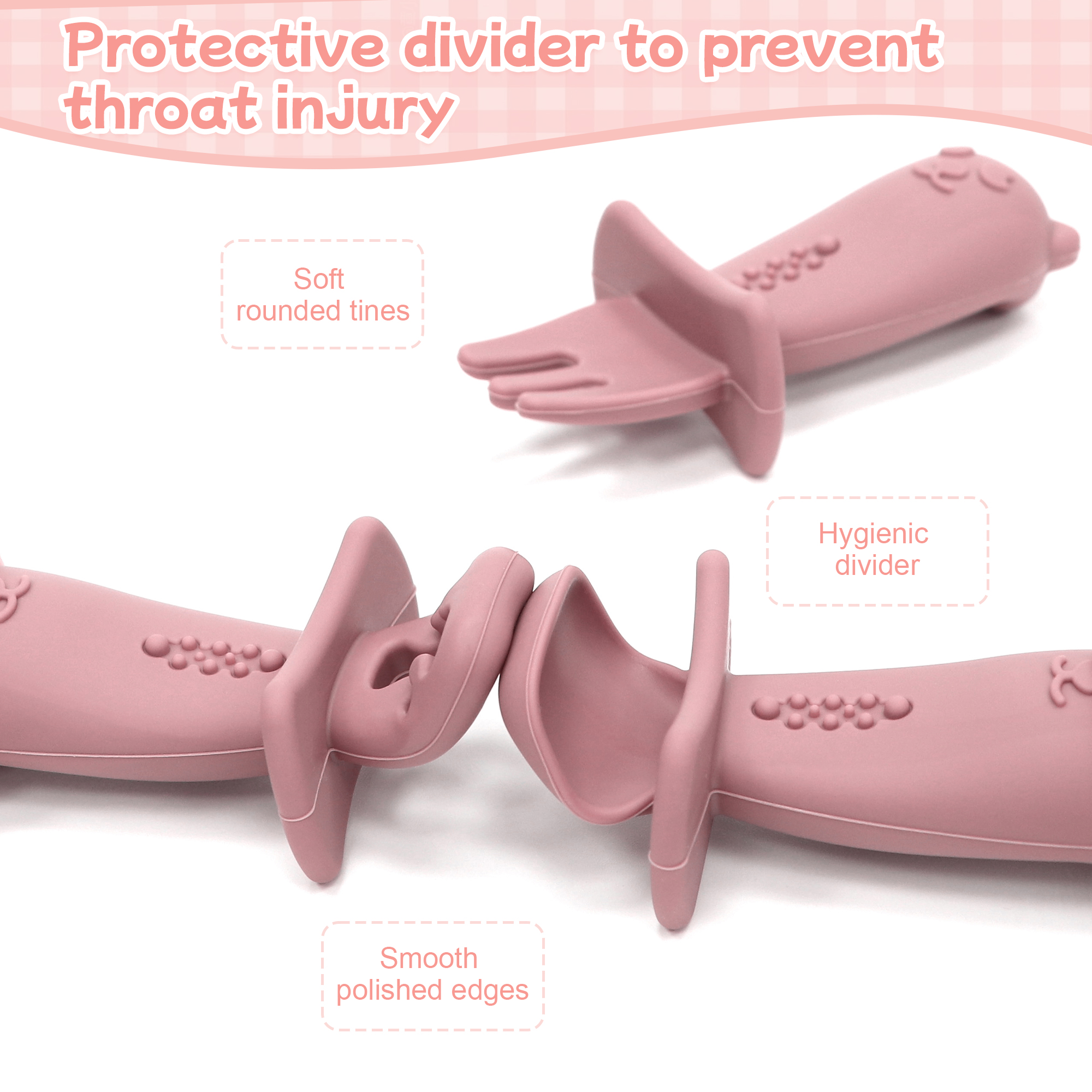 3-piece Baby First Stage Indep - Baby Food Utensils Set 评论和价格