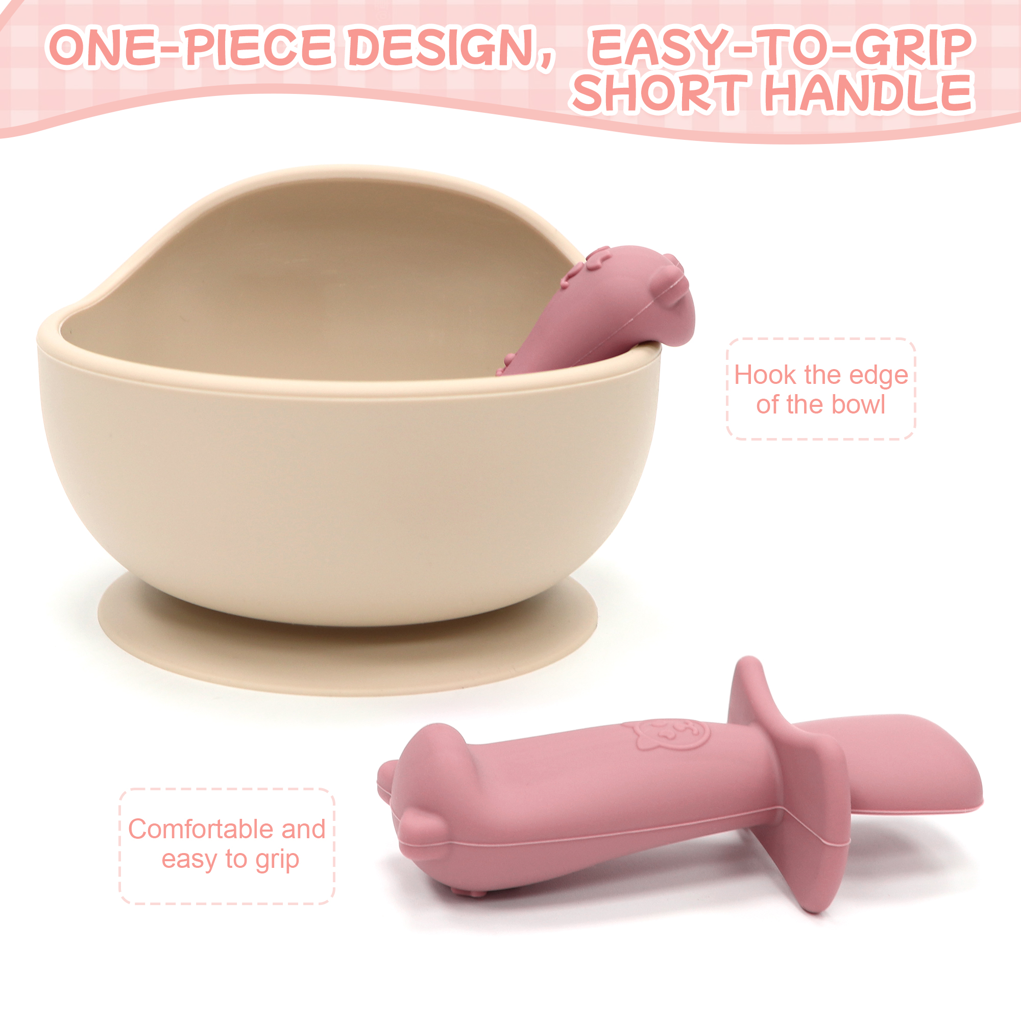 3-piece Baby First Stage Indep - Baby Food Utensils Set 评论和价格